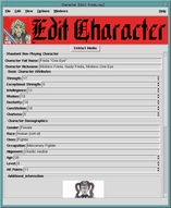 V3 Character Editor Screen
