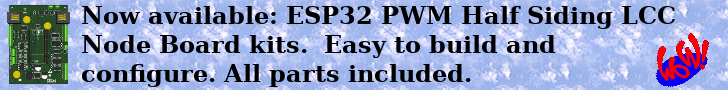 ESP32 PWM Half Siding LCC Node