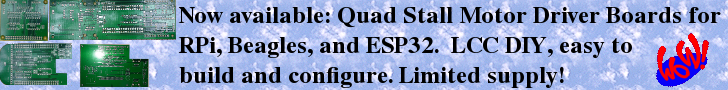 Quad Stall Motor Driver Boards