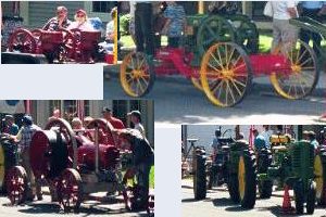 Old Engines and tractors.