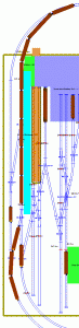 Figure 22: Returning to Library Junction, with the Alco ABA set uncoupled.