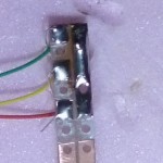 Signal Circuit Board, Wires Soldered