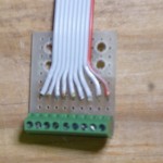 Signal Connector Board, cable soldered on