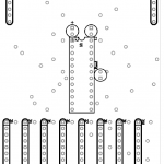 PCB layout of front assembly